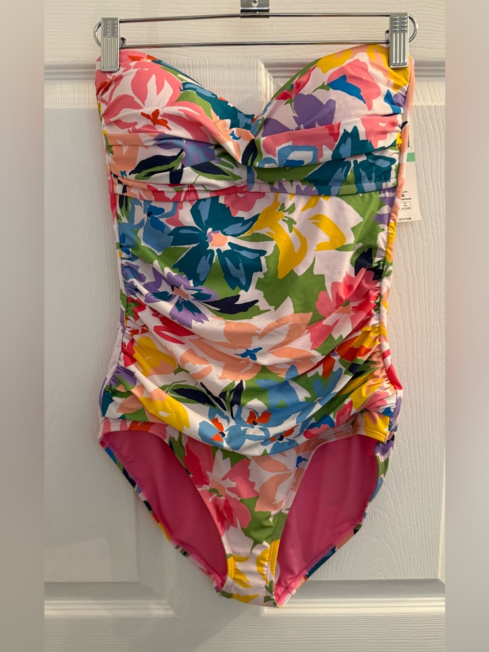 Anne Cole Multicolor Floral One-Piece Swimsuit
